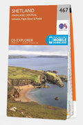  Explorer Map 467 Shetland - Mainland Central