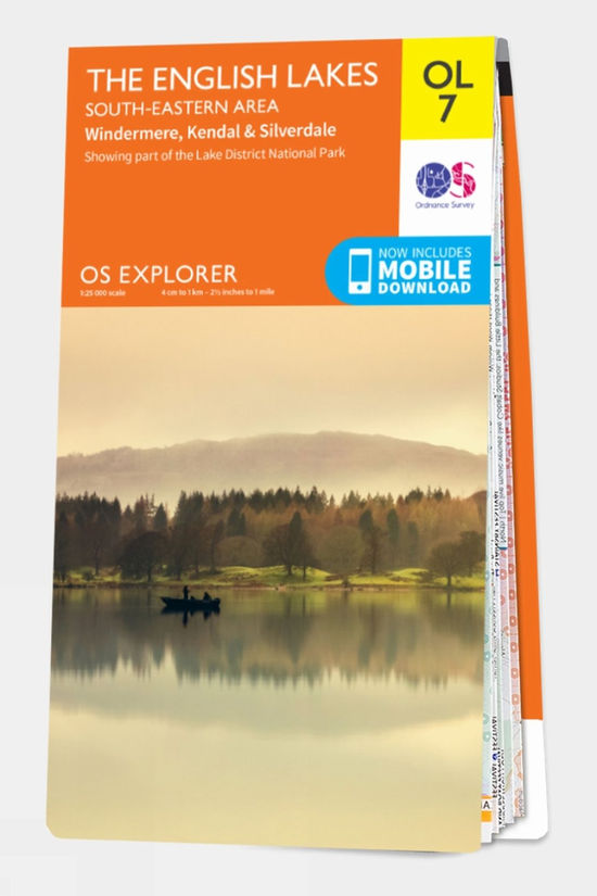  Explorer Map OL7 The Lake District - South-Eastern Area