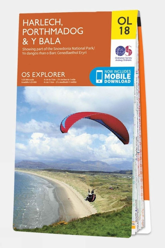  Explorer Map OL18 Harlech, Porthmadog And Y Bala