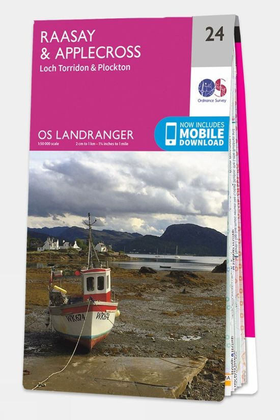  Ordnance Survey Landranger Map 24 Raasay And Applecross