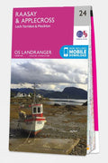  Ordnance Survey Landranger Map 24 Raasay And Applecross