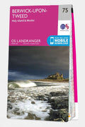  Landranger Map 75 Berwick- Upon-Tweed