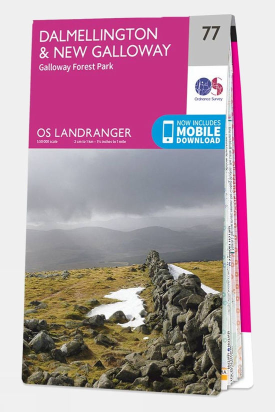  Landranger Map 77 Dalmellington And New Galloway