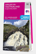  Landranger Map 91 Appleby-in-Westmorland