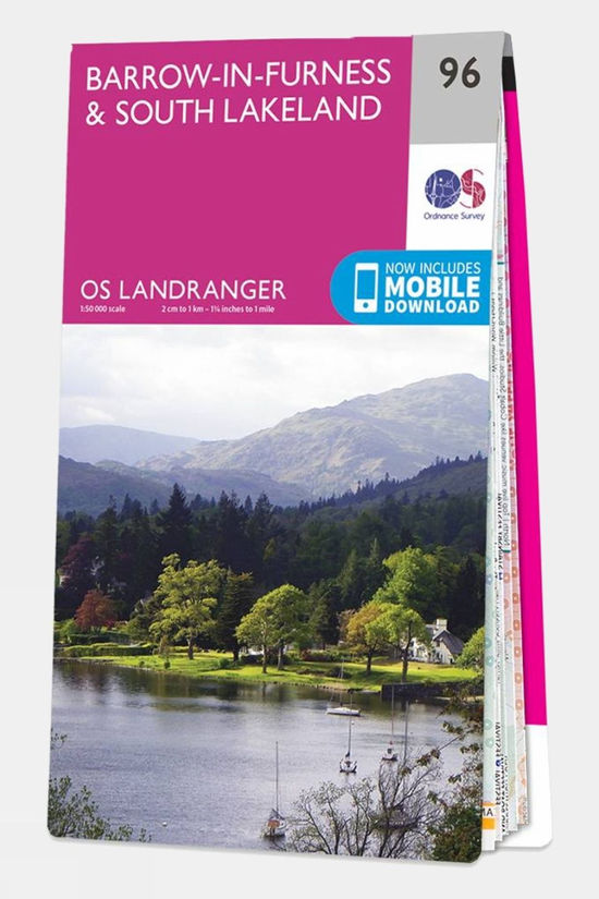  Landranger Map 96 Barrow-in-Furness And South Lakeland