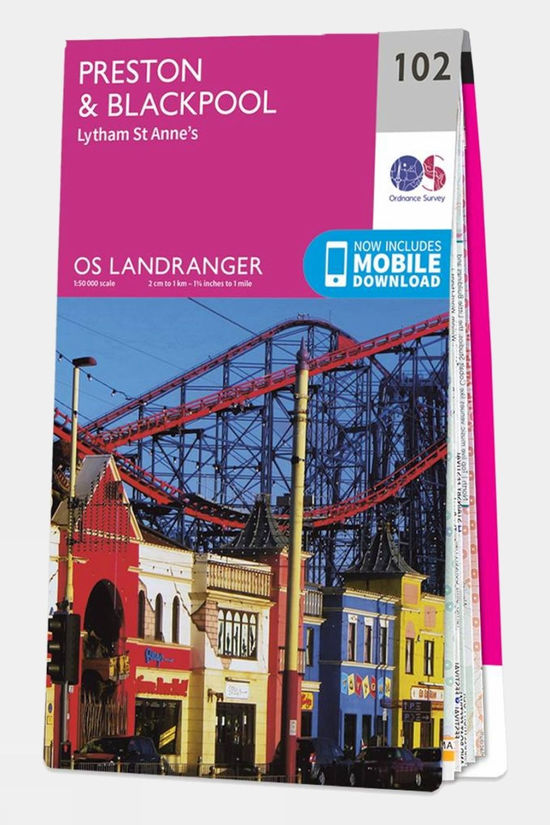  Landranger Map 102 Preston And Blackpool
