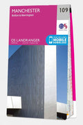  Landranger Map 109 Manchester