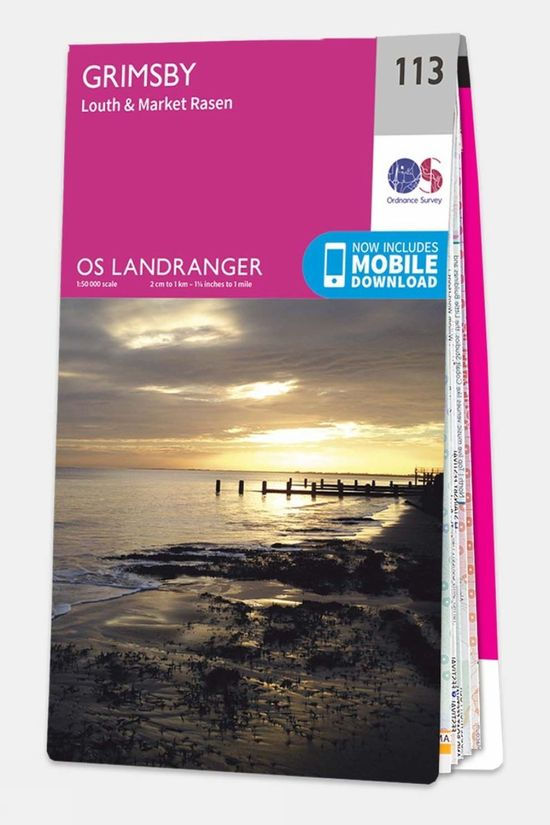  Ordnance Survey Landranger Map 113 Grimsby