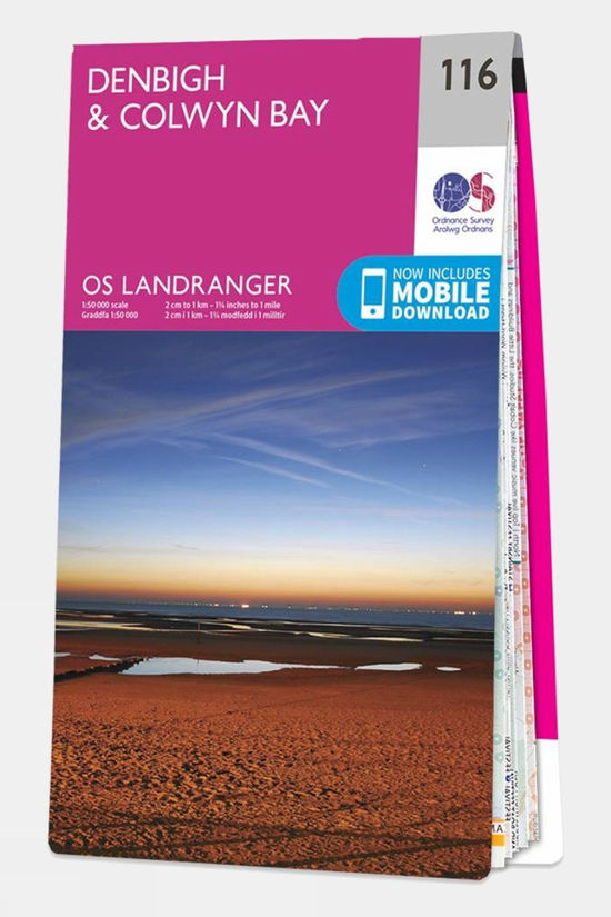  Landranger Map 116 Denbigh And Colwyn Bay