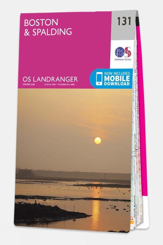  Ordnance Survey Landranger Map 131 Boston And Spalding