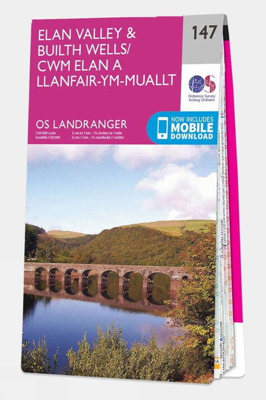  Landranger Map 147 Elan Valley And Builth Wells 