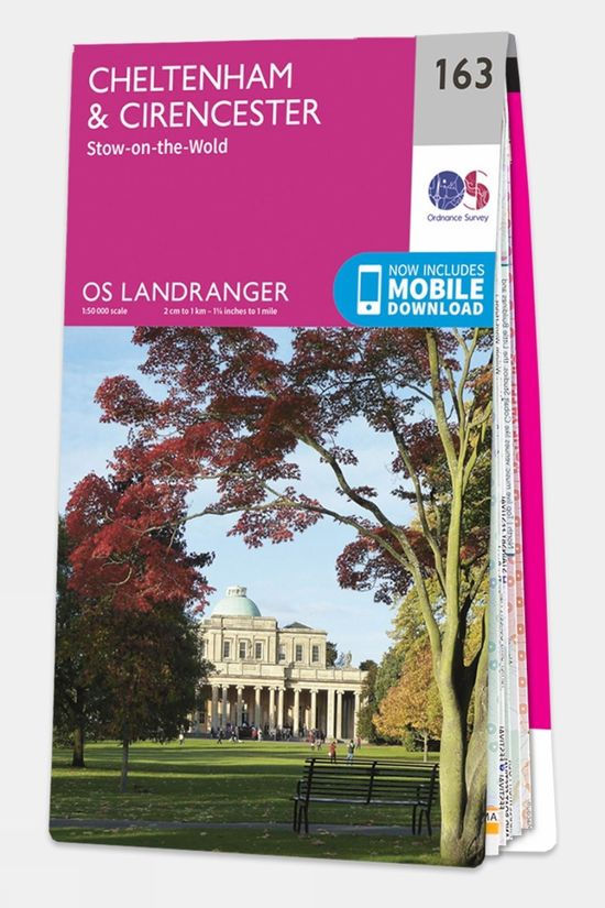  Ordnance Survey Landranger Map 163 Cheltenham And Cirencester