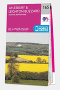  Ordnance Survey Landranger Map 165 Aylesbury And Leighton Buzzard