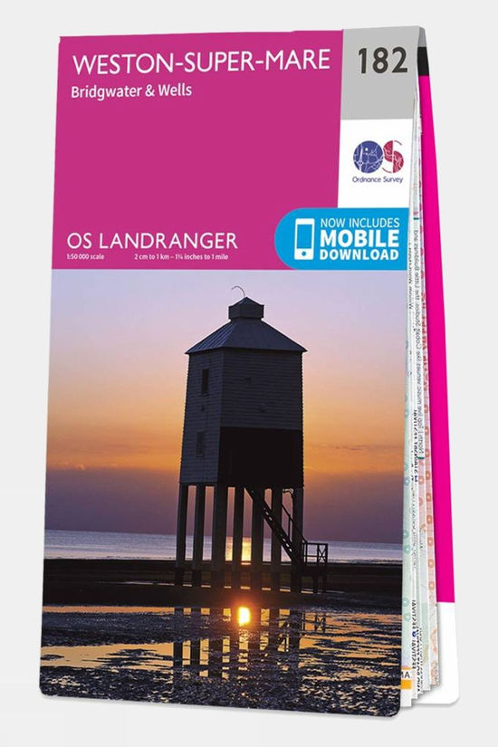  Landranger Map 182 Weston-super-Mare