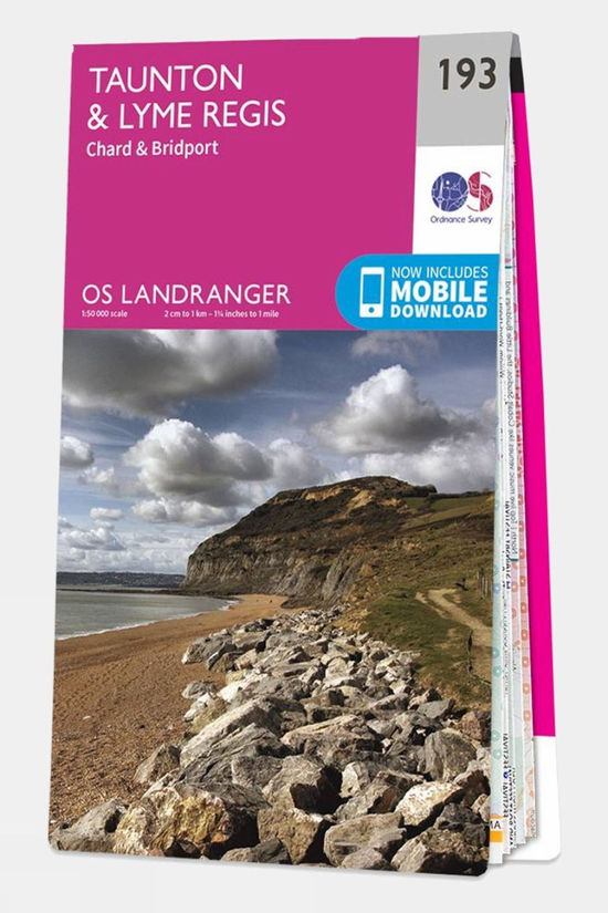  Landranger Map 193 Taunton And Lyme Regis