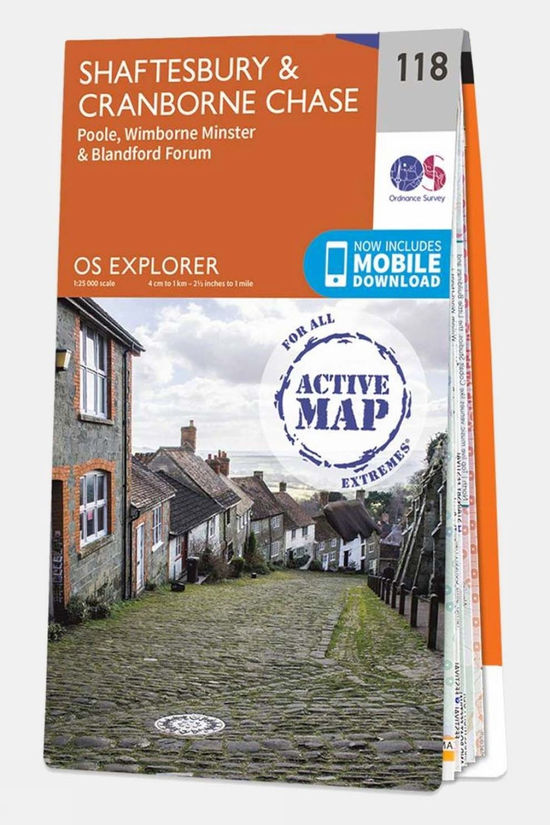  Active Explorer Map 118 Shaftesbury And Cranborne Chase