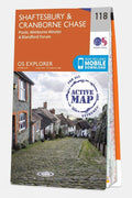  Active Explorer Map 118 Shaftesbury And Cranborne Chase