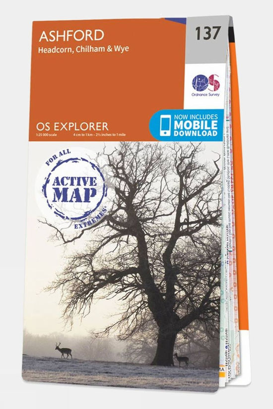 Active Explorer Map 137 Ashford