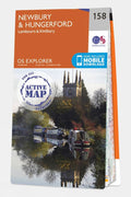  Active Explorer Map 158 Newbury And Hungerford
