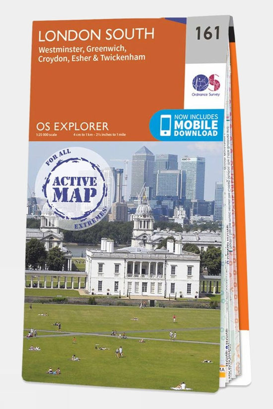  Active Explorer Map 161 London South