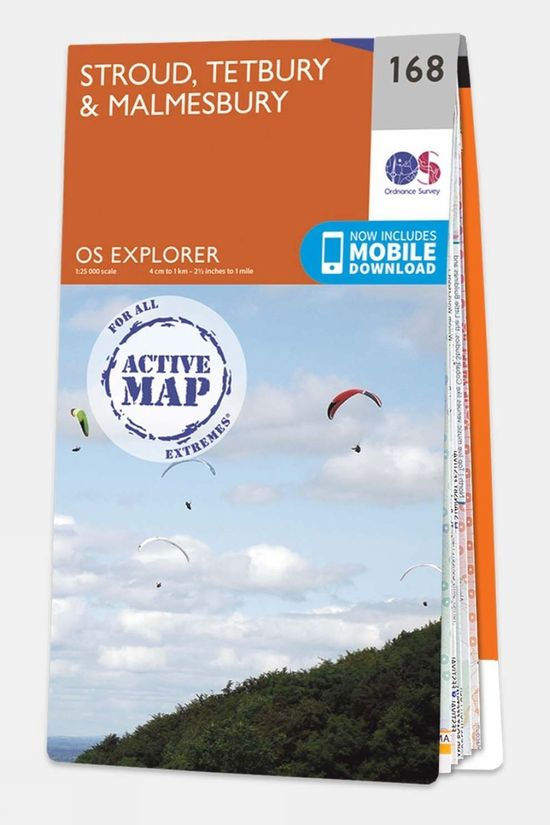  Active Explorer Map 168 Stroud, Tetbury And Malmesbury