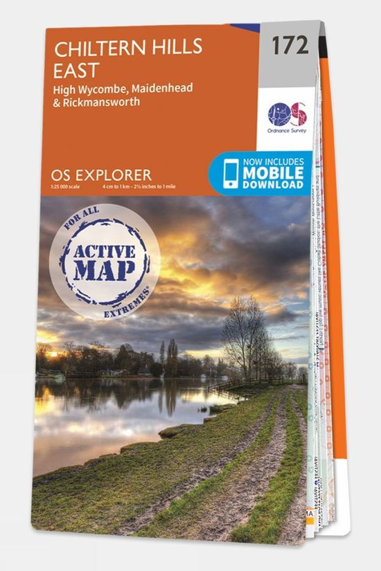  Active Explorer Map 172 Chiltern Hills East