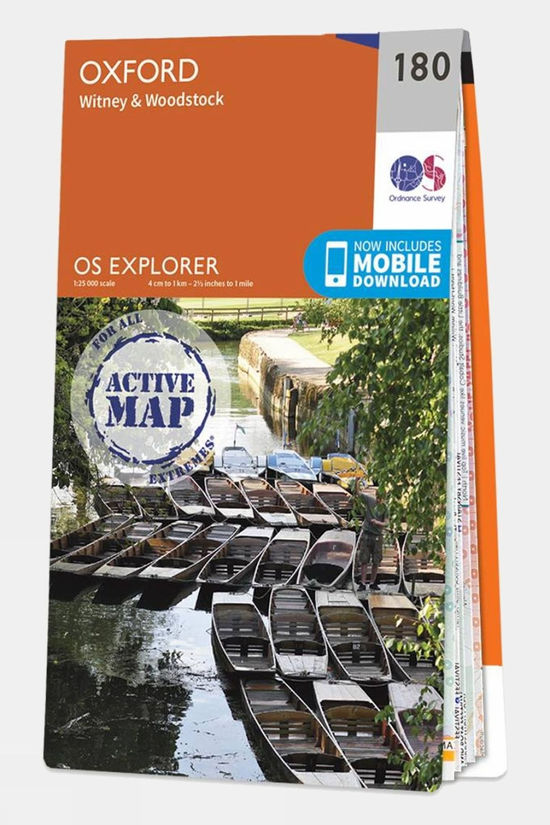  Active Explorer Map 180 Oxford