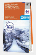  Active Explorer Map 187 Llandovery