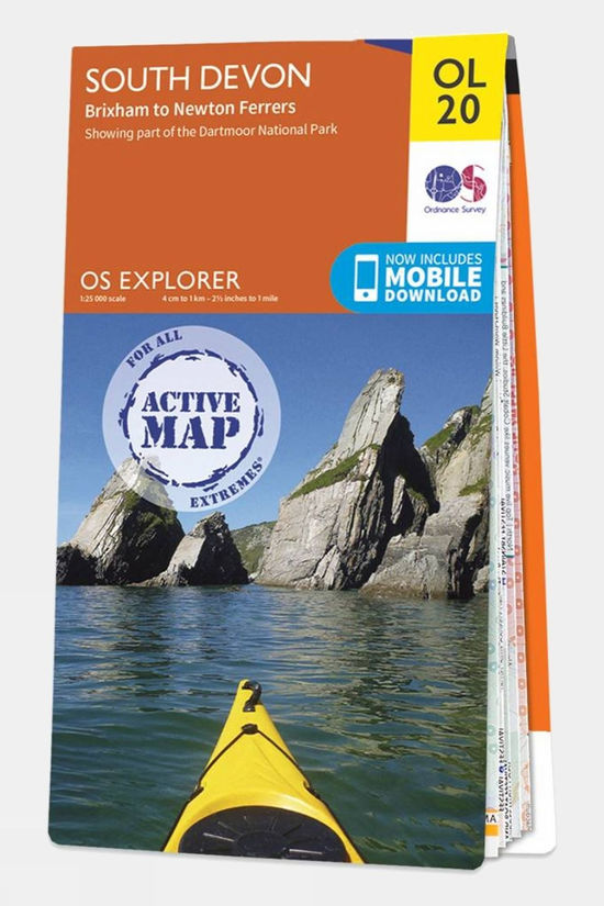  Active Explorer Map OL20 South Devon