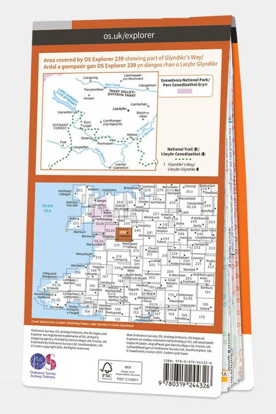  Active Explorer Map 239 Lake Vyrnwy And Llanfyllin