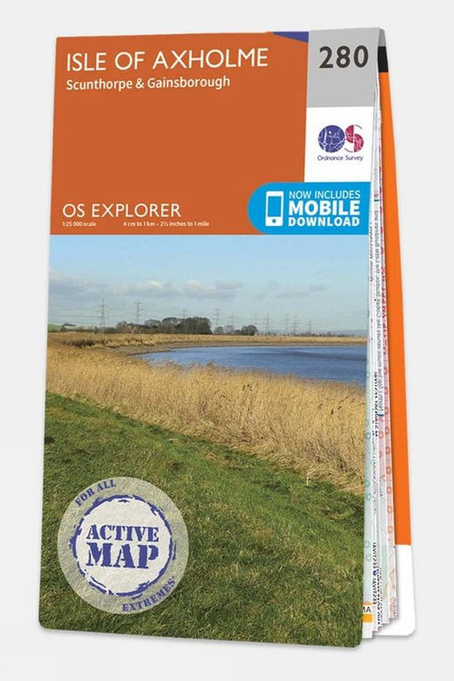 Active Explorer Map 280 Isle Of Axholme