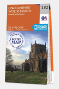  Active Explorer Map 282 Lincolnshire Wolds North