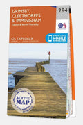  Active Explorer Map 284 Grimsby, Cleethorpes And Immingham