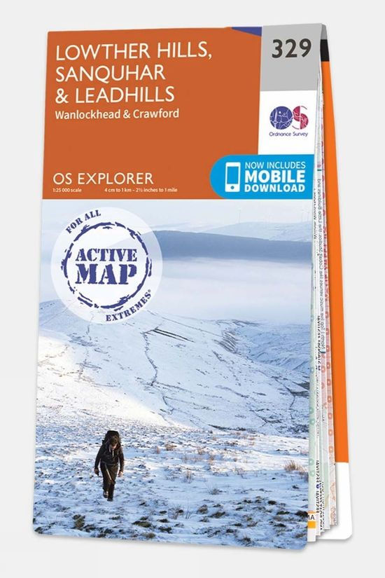  Active Explorer Map 329 Lowther Hills, Sanquhar And Leadhills