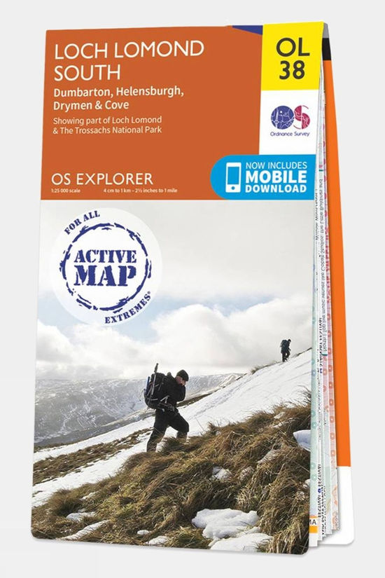  Active Explorer Map OL38 Loch Lomond South