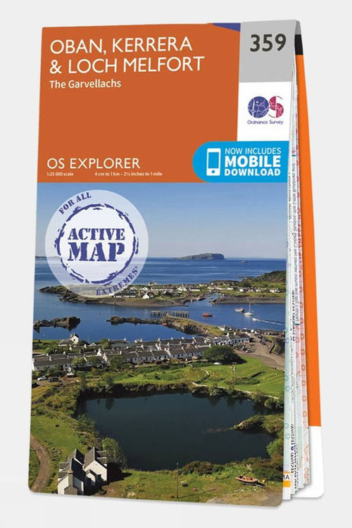  Active Explorer Map 359 Oban, Kerrera And Loch Melfort