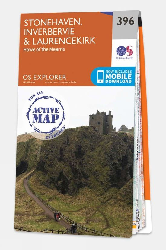  Active Explorer Map 396 Stonehaven, Inverbervie And Laurencekirk