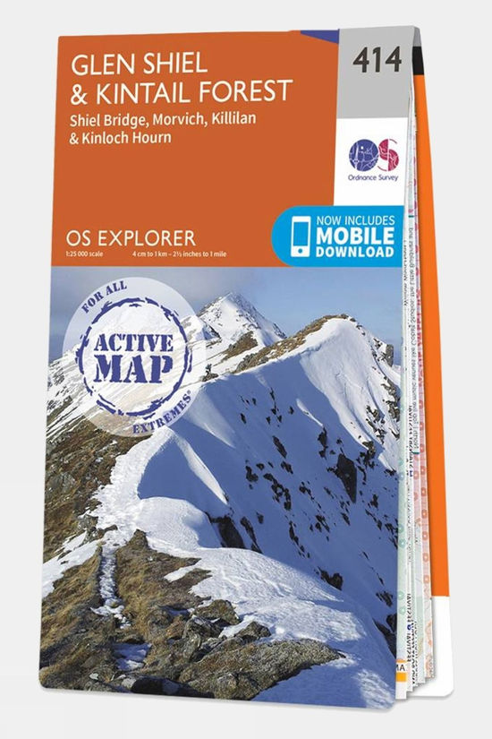  Active Explorer Map 414 Glen Shiel And Kintail Forest