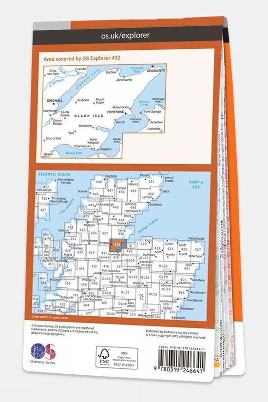  Active Explorer Map 432 Black Isle