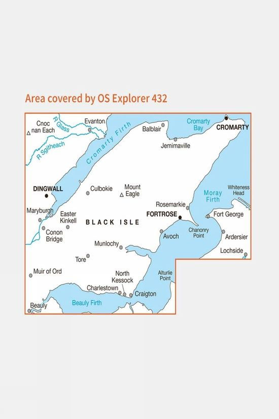  Active Explorer Map 432 Black Isle