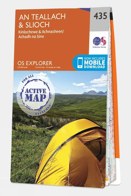  Active Explorer Map 435 An Teallach And Slioch