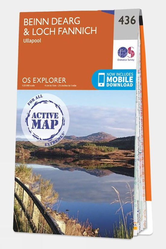  Active Explorer Map 436 Beinn Dearg And Loch Fannich