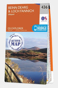  Active Explorer Map 436 Beinn Dearg And Loch Fannich
