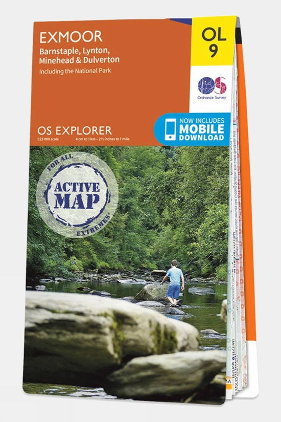  Active Explorer Map OL9 Exmoor