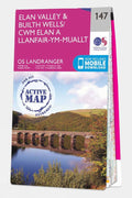  Active Landranger Map 147 Elan Valley And Builth Wells