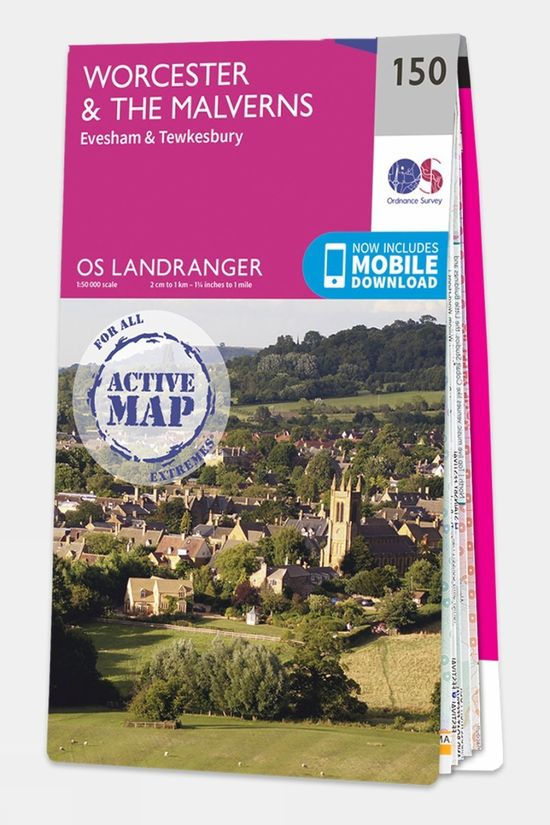  Active Landranger Map 150 Worcester And The Malverns
