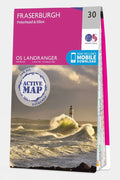  Active Landranger Map 30 Fraserburgh