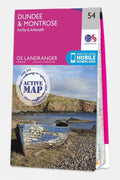  Active Landranger Map 54 Dundee And Montrose