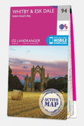  Active Landranger Map 94 Whitby And Esk Dale