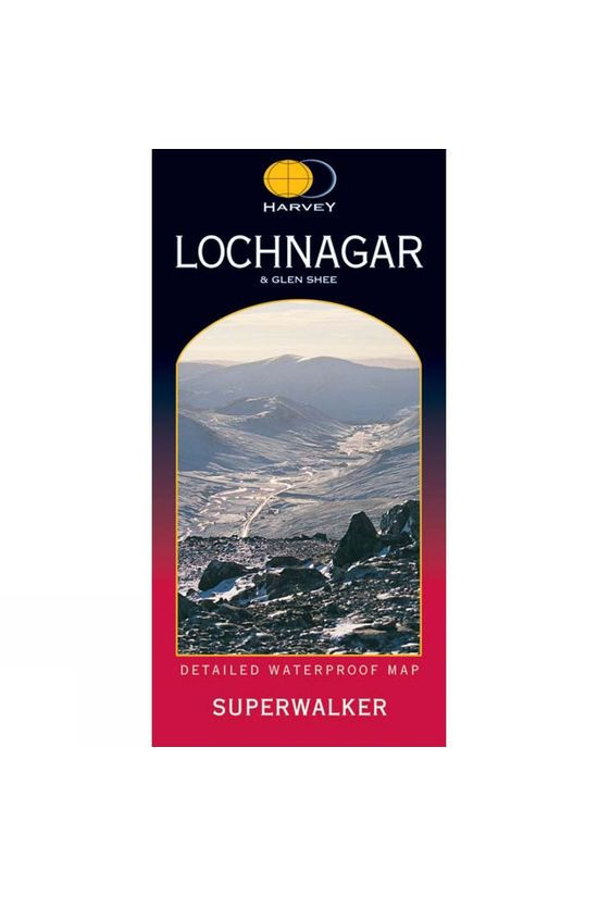  Harvey Maps Lochnagar & Glen Shee Map 1:25K